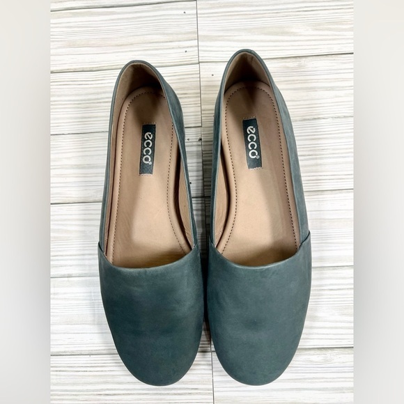 ECCO Women's Osan Green Gables Ballerina‎ Pumps Loafer Slip Ons Size 8-8.5 - Picture 8 of 12